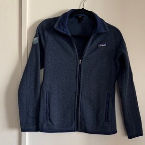 Patagonia Dark Blue Full-Zip Jacket